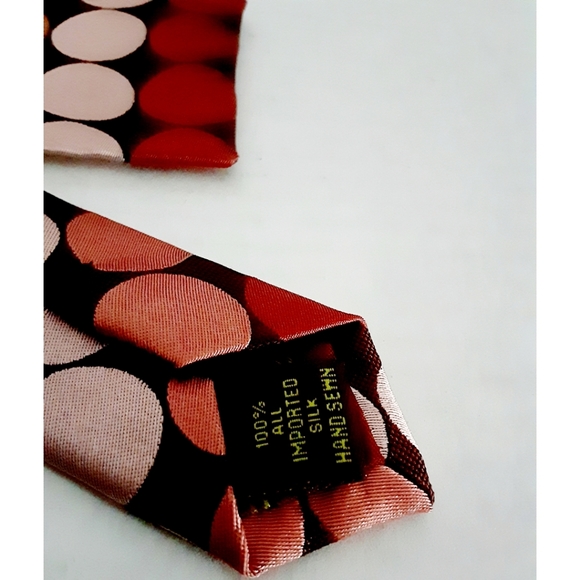 BCBG Attitude Kenna Polkadot Silk Tie - Picture 9 of 9